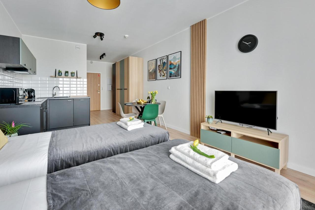 Apartament Walowa Shipyard Gdansk Exterior foto