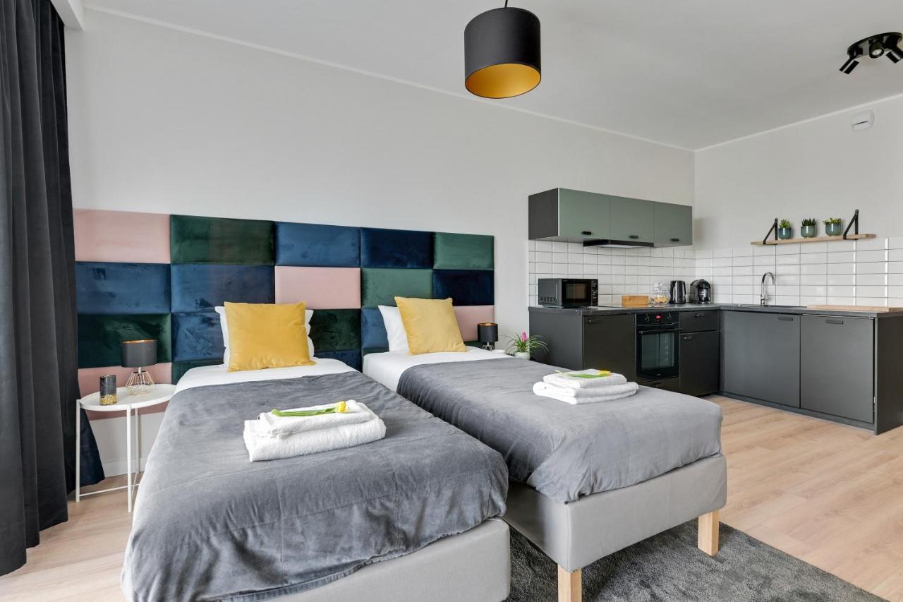 Apartament Walowa Shipyard Gdansk Exterior foto
