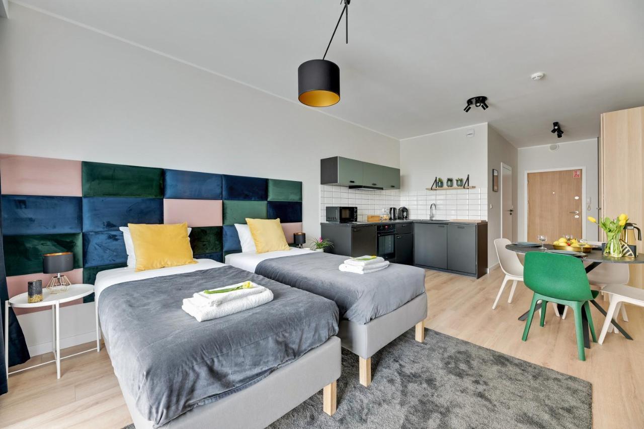 Apartament Walowa Shipyard Gdansk Exterior foto